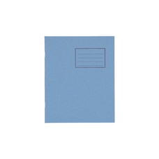 Classmates 8x6.5" Exercise Book 48 Page, 10mm Ruled / Plain Alternate, Light Blue - Pack of 100